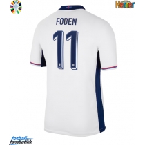 England Phil Foden #11 Hjemmedrakt EM 2024 Kortermet